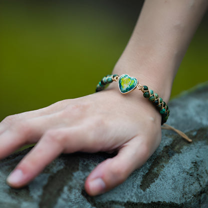 Wildjaspis Energie Armband – Kreativer Fluss und Lebensfreude