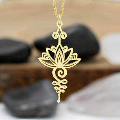 Schmuckanhänger “Lotus Unalome“
