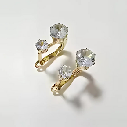 Ohrringe Sonnenstrahl aus Kristall