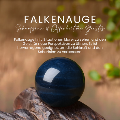 Dreifach-Auge - Armband aus Tigerauge, Stierauge und Falkenauge