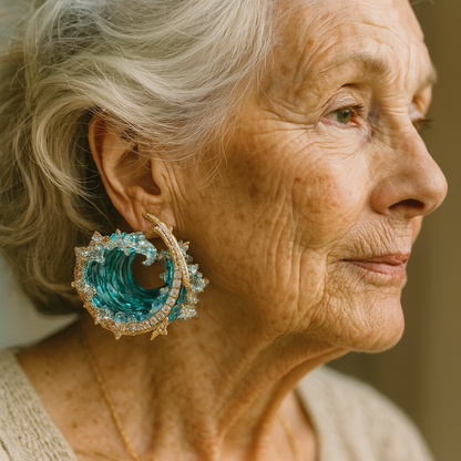 Ozeans Schwur Ohrringe